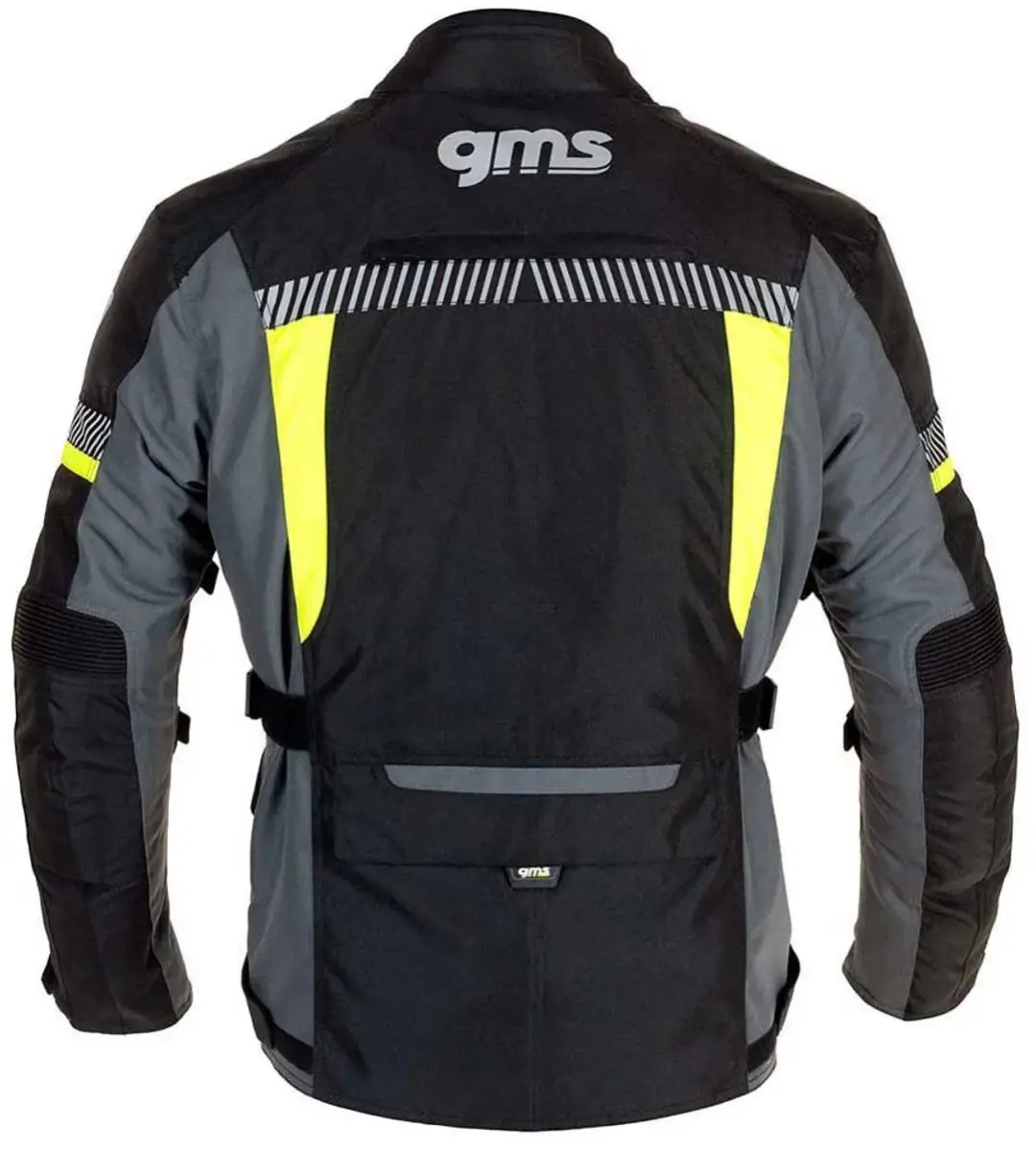 Gms Everest 3in1 Textiele Motorjas - Maat L - Zwart - afbeelding 2 van 6
