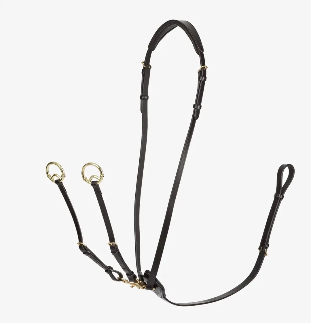 Lemieux Martingaal Kudos Running - Pony - Bruin-goud