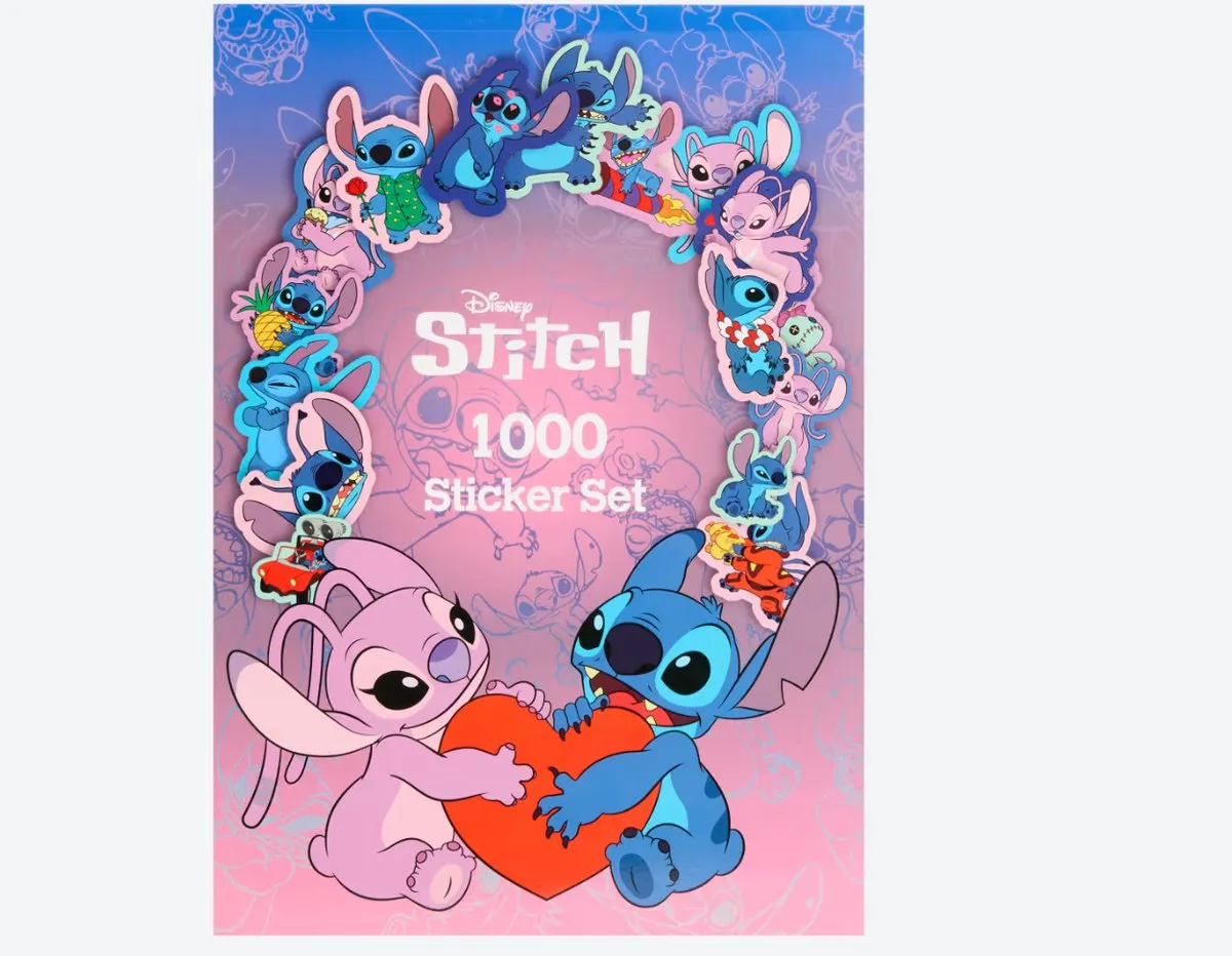 Disney Stitch Stickerboek 1000 Stickers