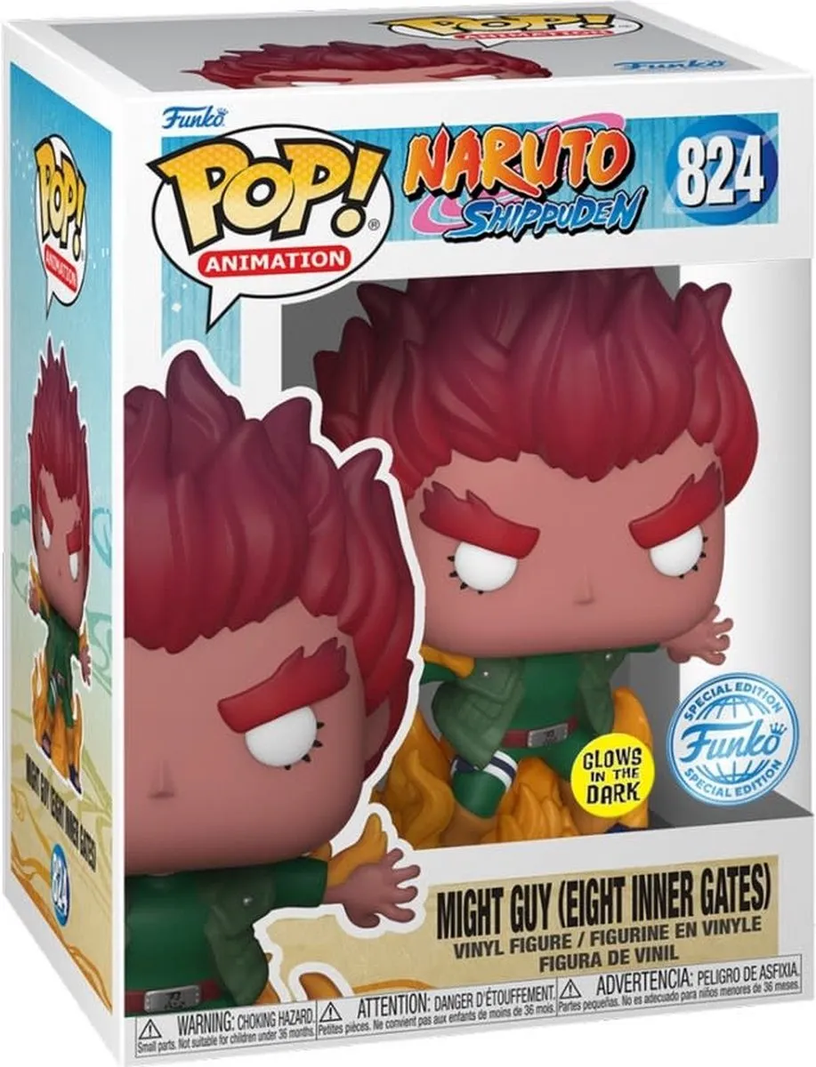 Funko POP! Animation Might Guy Eight Gates GITD 66484