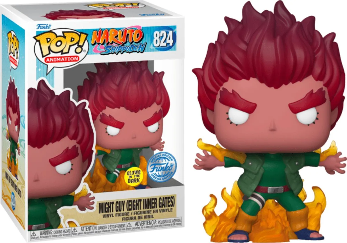 Funko POP! Animation Might Guy Eight Gates GITD 66484