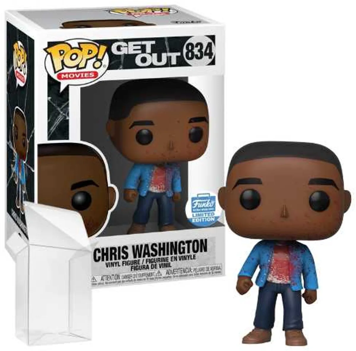 Funko Pop! Movies Get Out Chris Washington Bloody #834