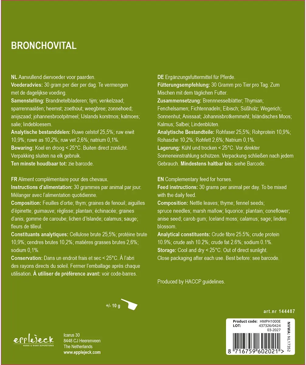 Epplejeck Bronchovital 1000ml