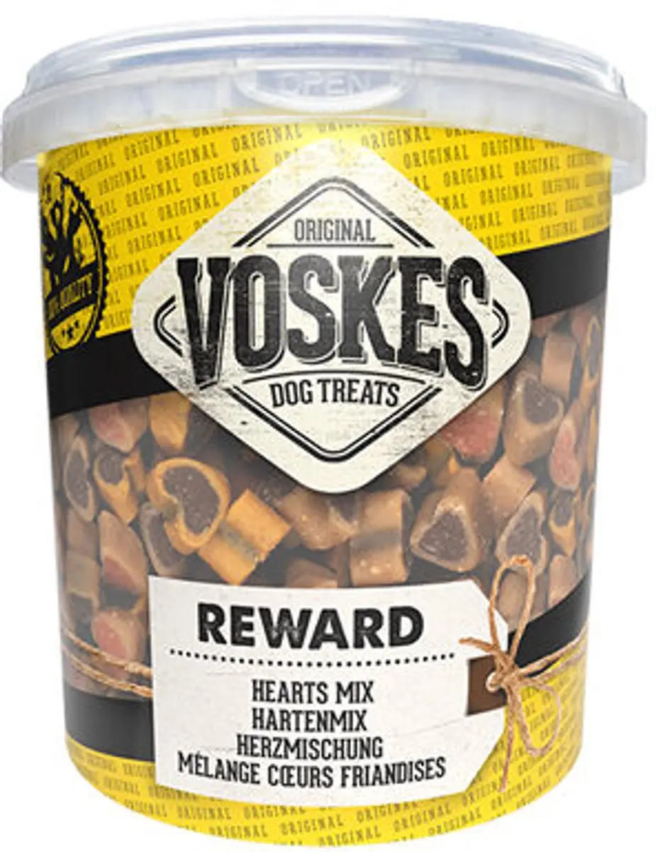 Voskes Hondensnack Training Mix Hart 500g