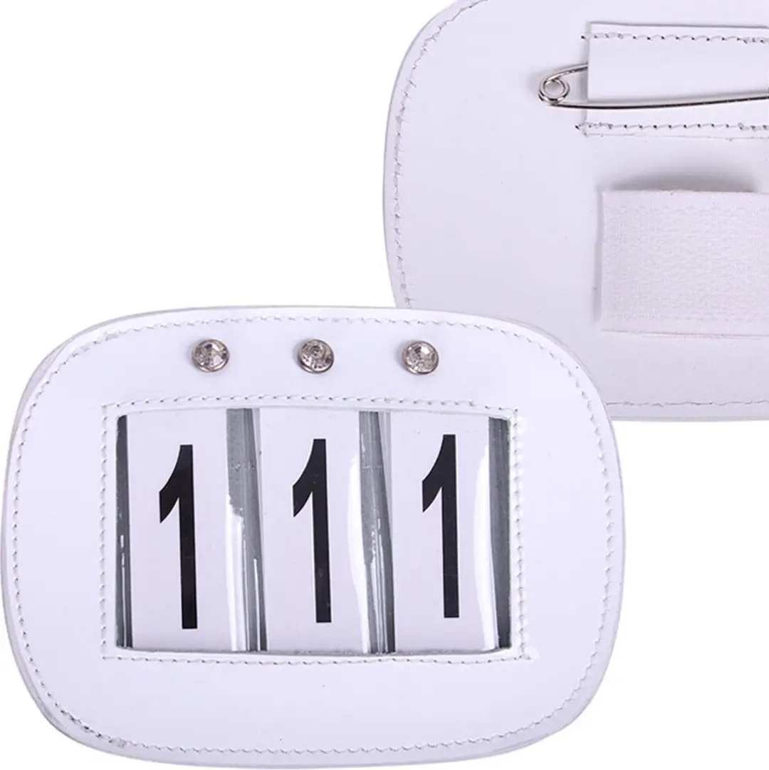QHP Startnummer Wit - One Size