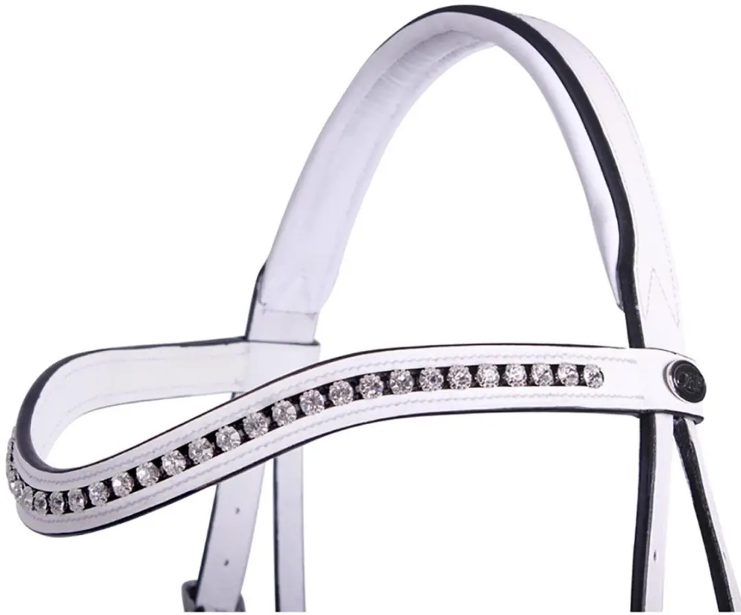 QHP Voorbrenghoofdstel Luxe Wit