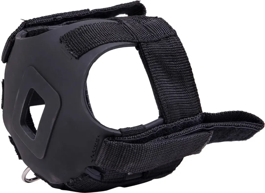 QHP Graasmasker Attachable Full - Zwart - afbeelding 6 van 6