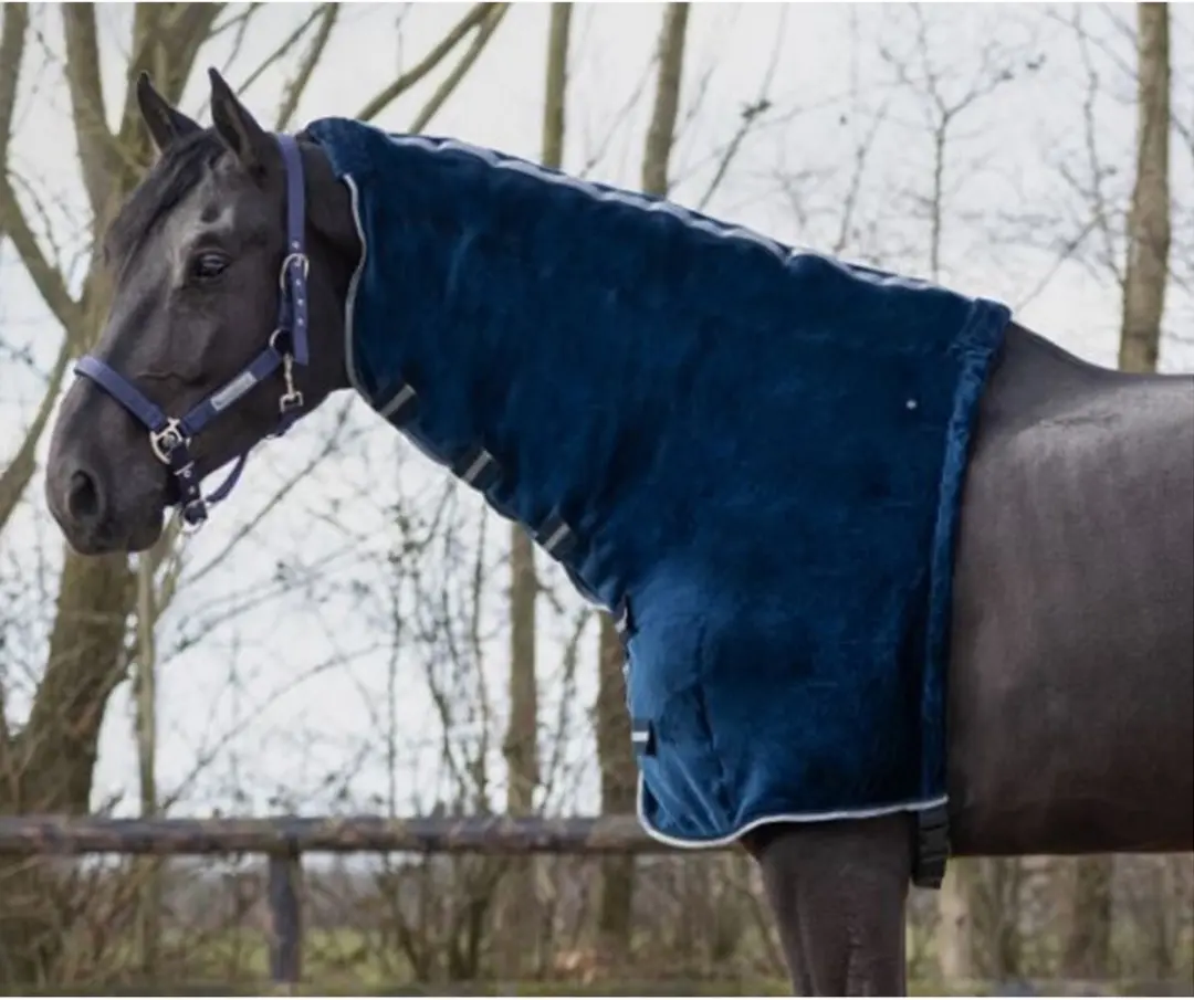 QHP Halsstuk Donkerblauw - S