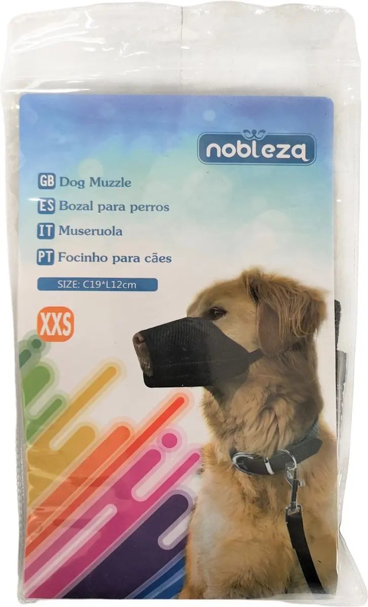 Nobleza Muilkorf Honden XXS