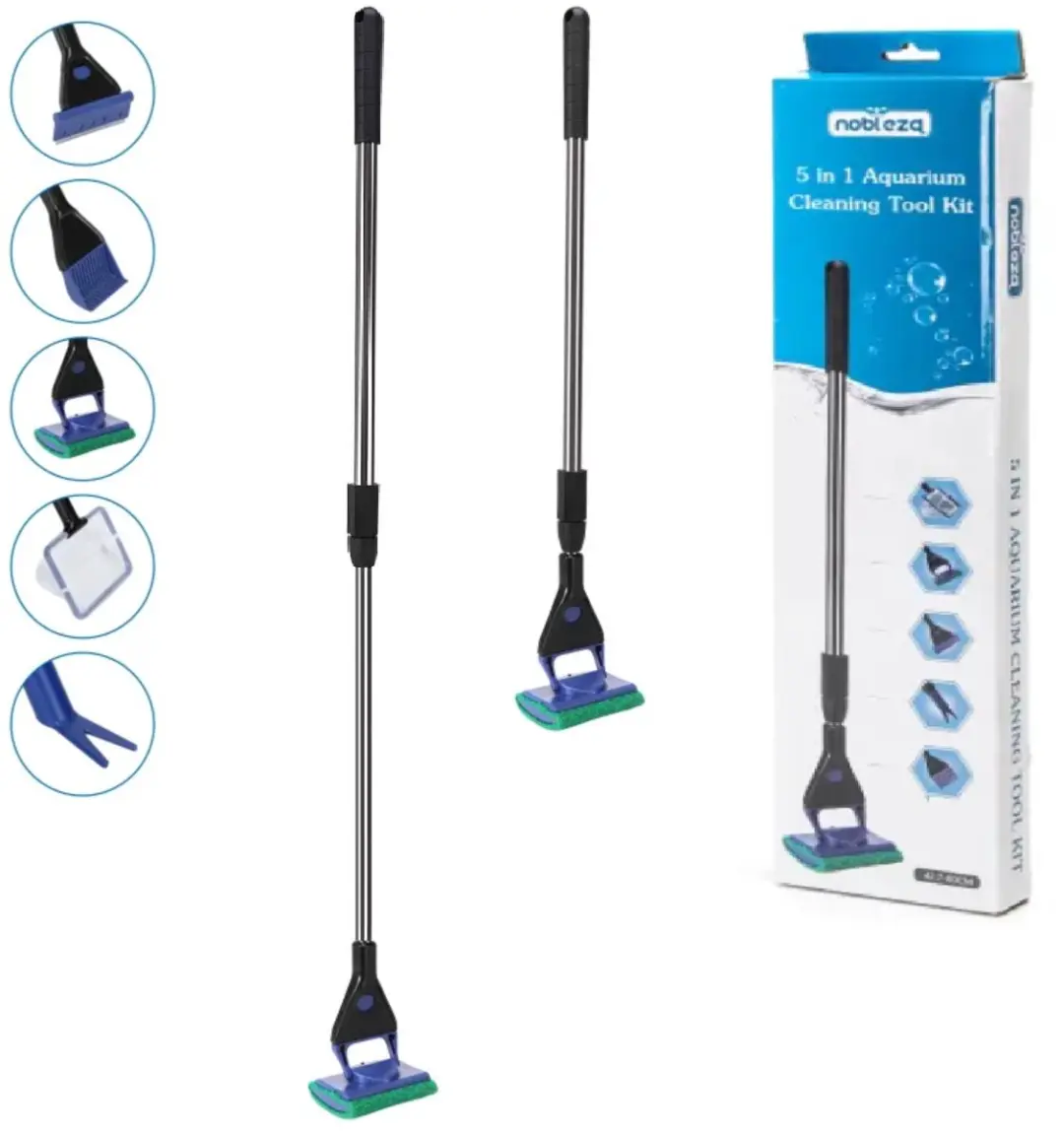 Nobleza Aquarium Schoonmaakset 5-in-1
