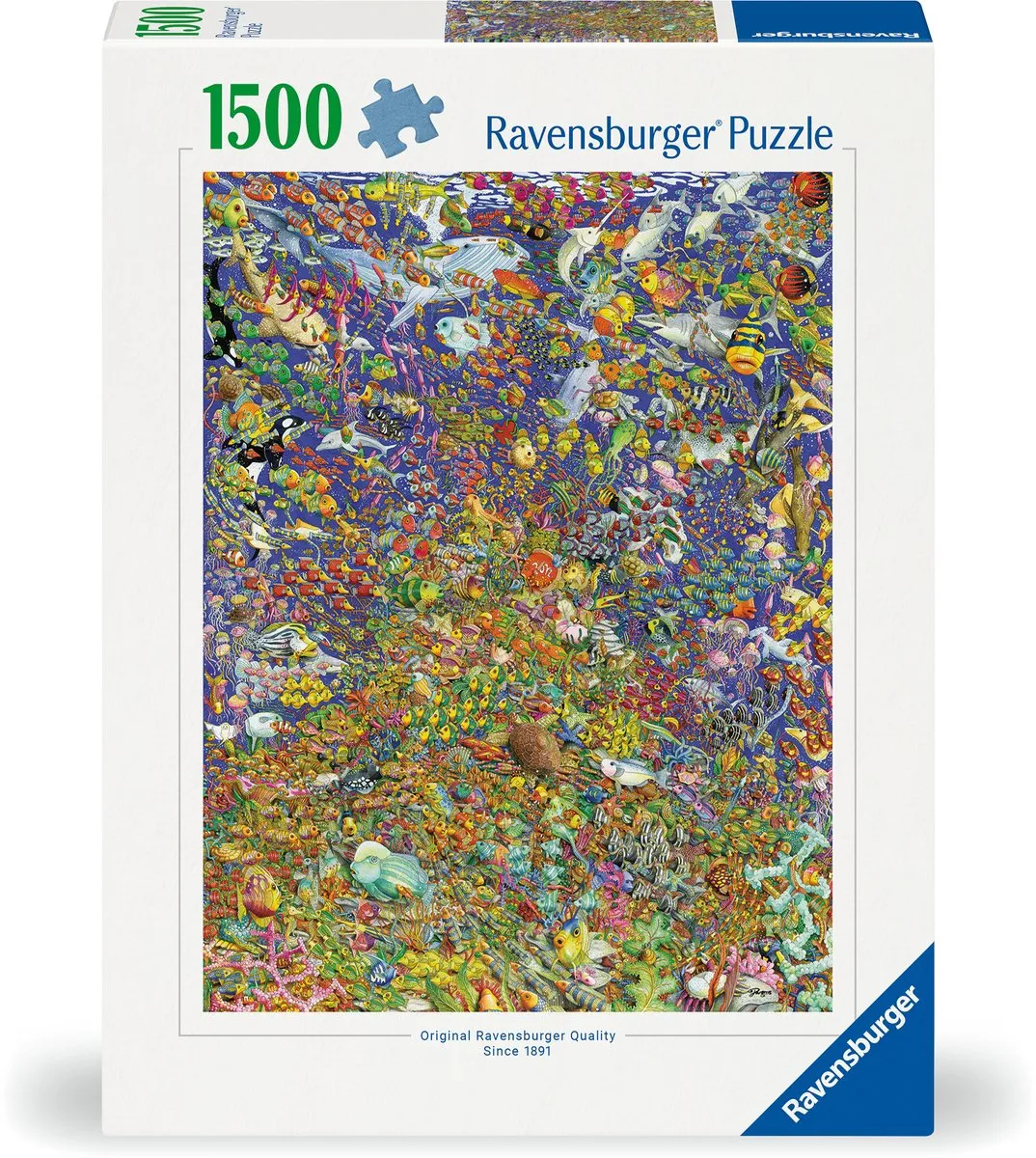 Ravensburger Shoal Puzzel - 1500 Stukjes Multicolor