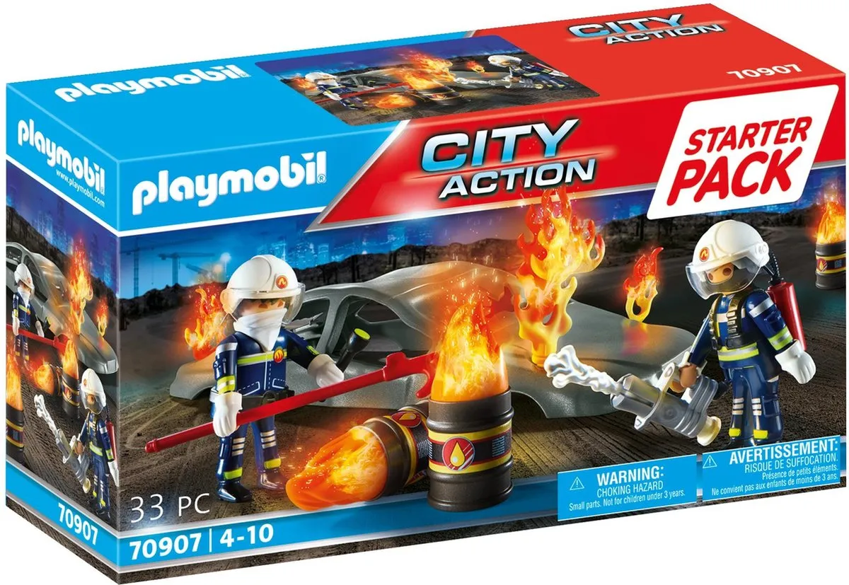 Playmobil City Action Starterpack Brandweeroefeningen 70907
