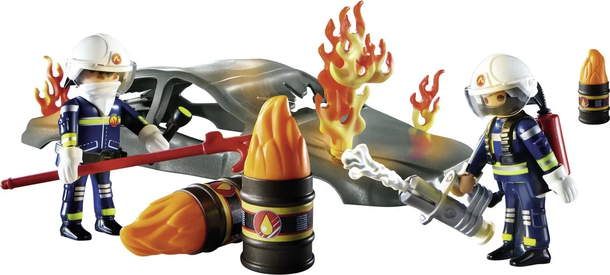 Playmobil City Action Starterpack Brandweeroefeningen 70907 - Multicolor
