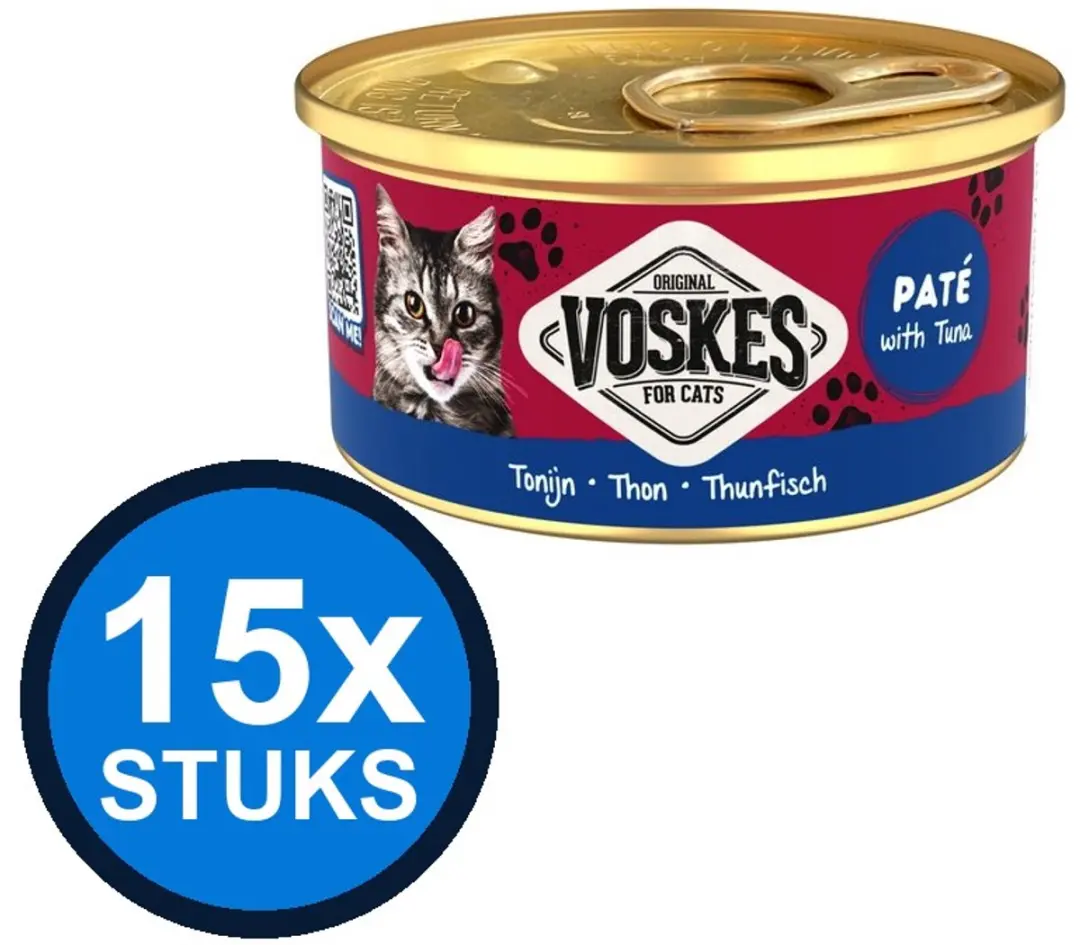 15x Voskes Pate Tonijn