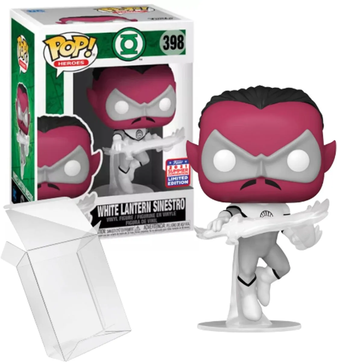 Funko Pop! DC Comics White Lantern Sinestro #398 - Multi - afbeelding 2 van 2