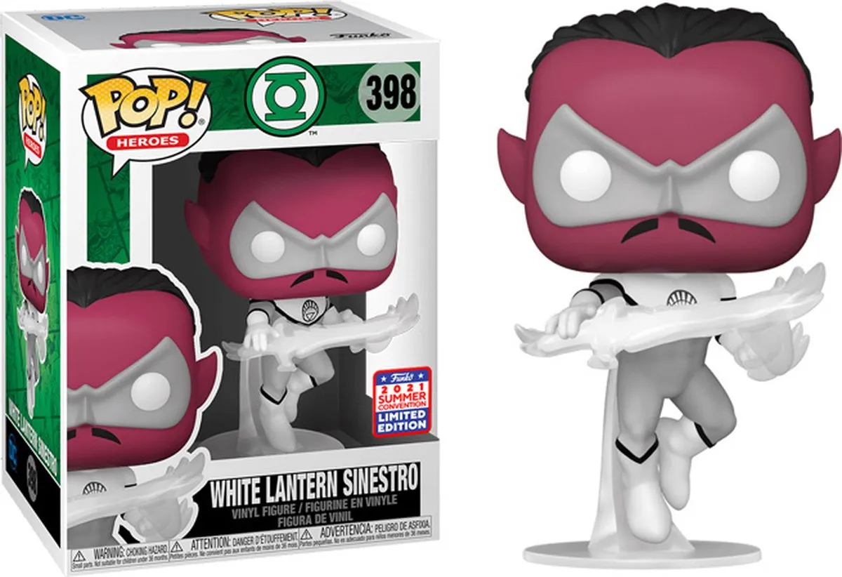 Funko Pop! DC Comics White Lantern Sinestro #398