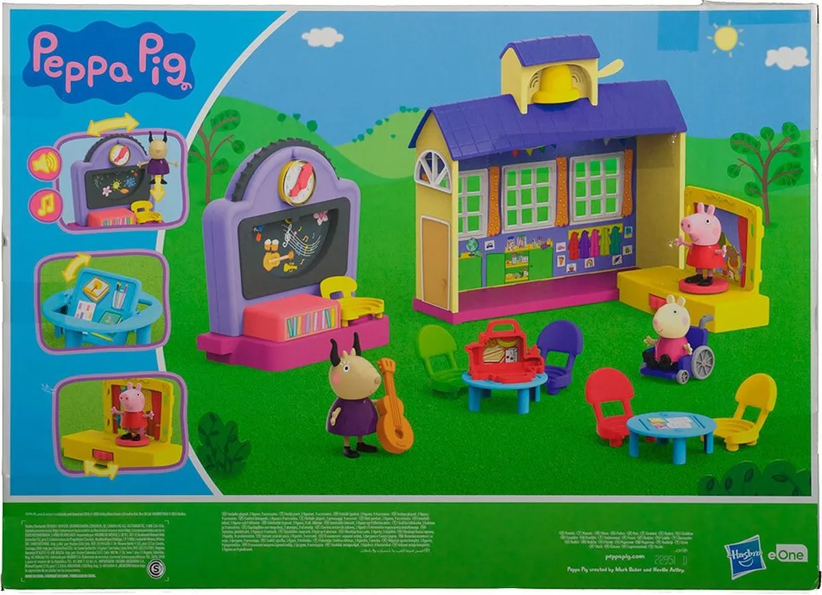 Hasbro Peppa Pig School Speelset F21665Y0 - Multicolor - afbeelding 2 van 6