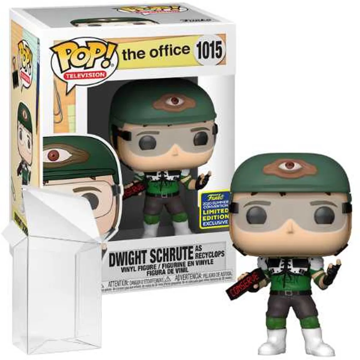 Funko Pop! The Office Dwight Schrute Recyclops #1015 - Multi - afbeelding 4 van 4
