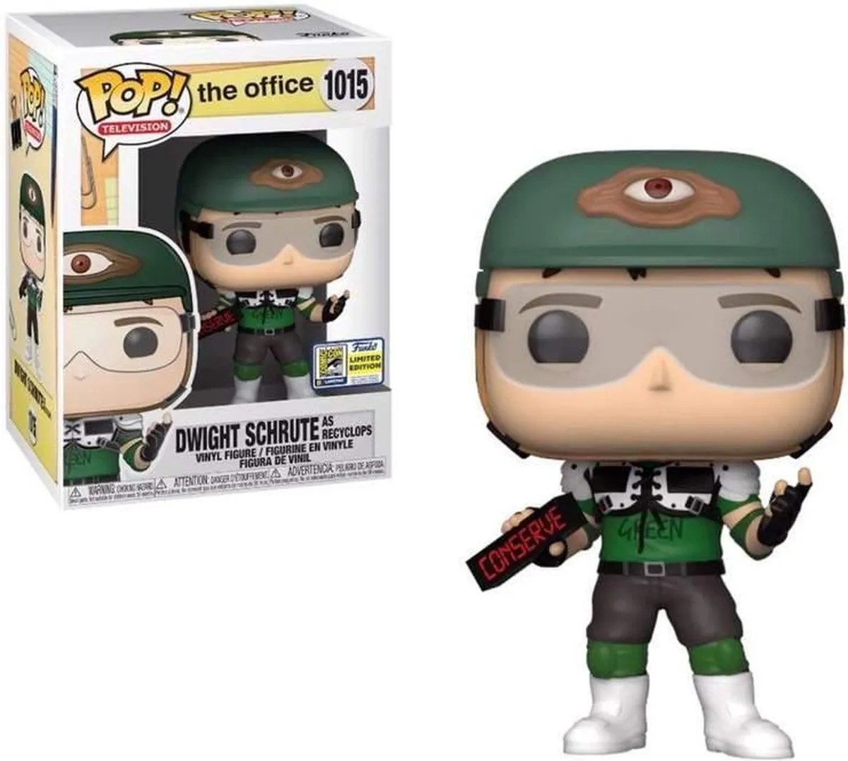 Funko Pop! The Office Dwight Schrute Recyclops #1015 - Multi - afbeelding 3 van 4
