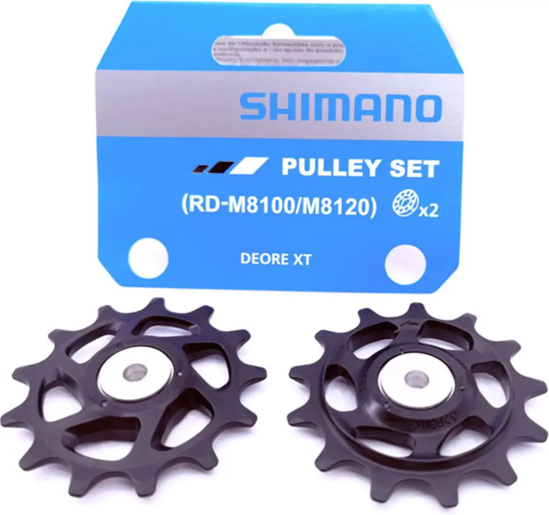 Shimano Deore XT RD-M8100 Derailleurwielset 12-speed - Zwart - afbeelding 6 van 6