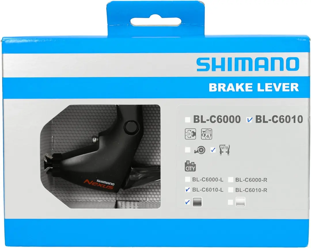 Shimano Nexus BL-C6010 Remhendel - Zwart - afbeelding 2 van 6