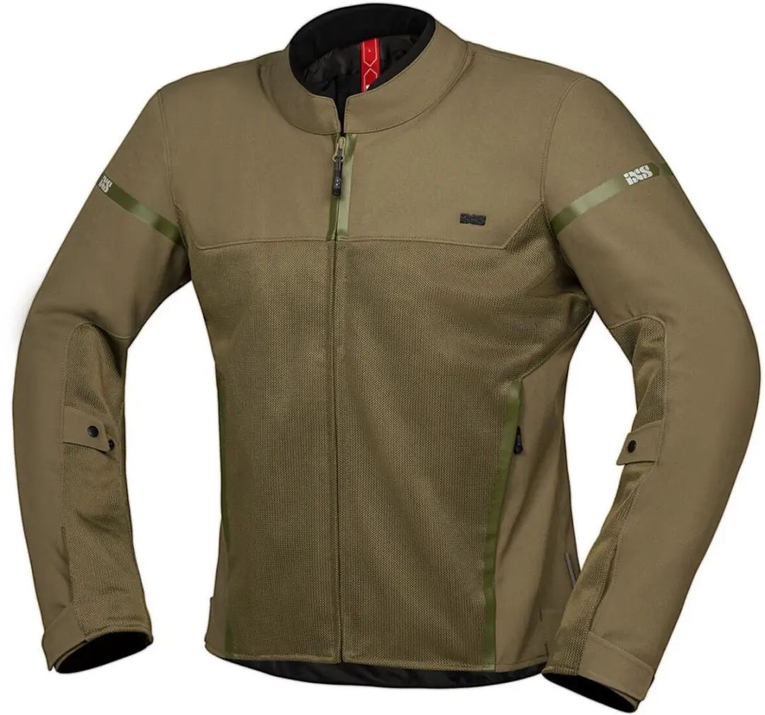 IXS Oxy-Air Mesh Olijfgroen Textiele Motorjas