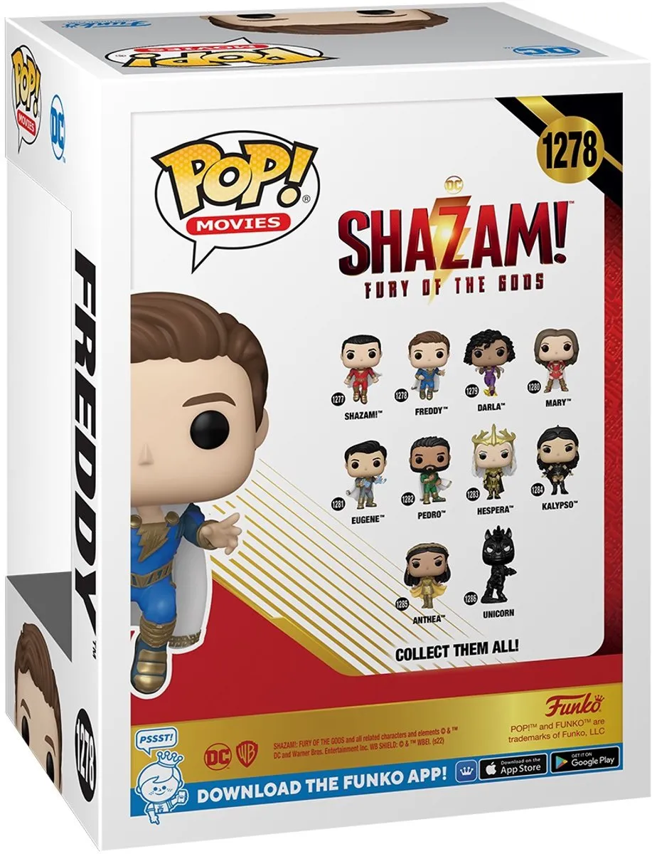 Funko DC Comics POP! Movies Freddy Shazam Verzamelfiguur 69124 - 9 cm