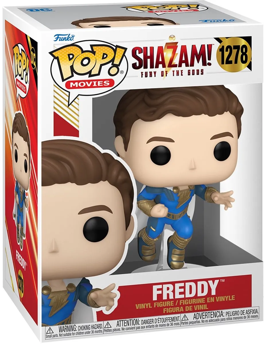 Funko DC Comics POP! Movies Freddy Shazam Verzamelfiguur 69124 - 9 cm