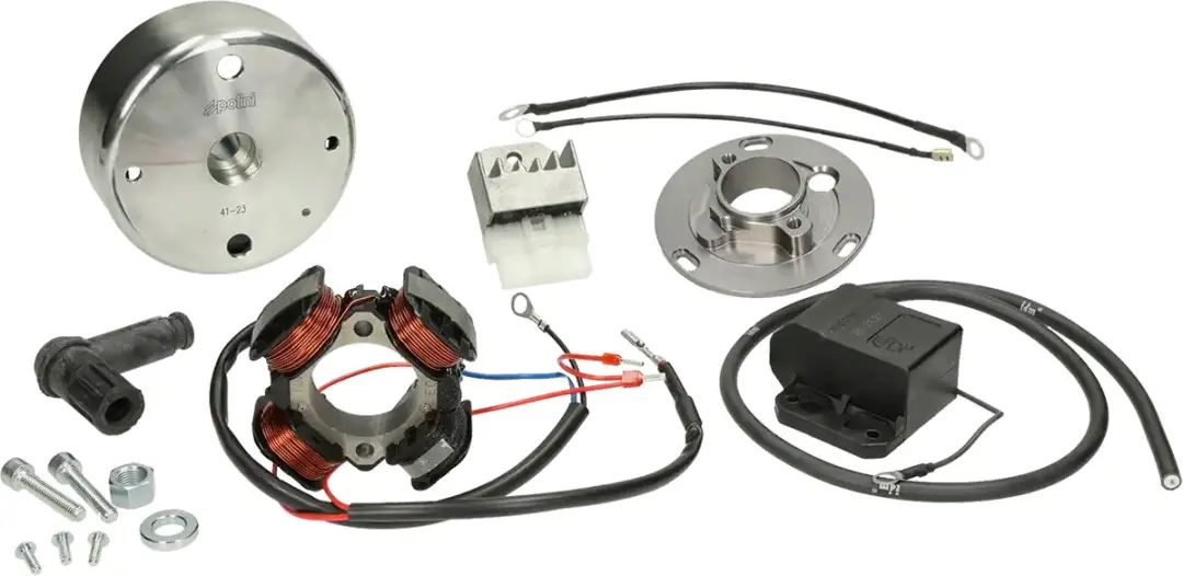 Ontsteking Polini elektronisch voor Puch Maxi 12V (met licht)