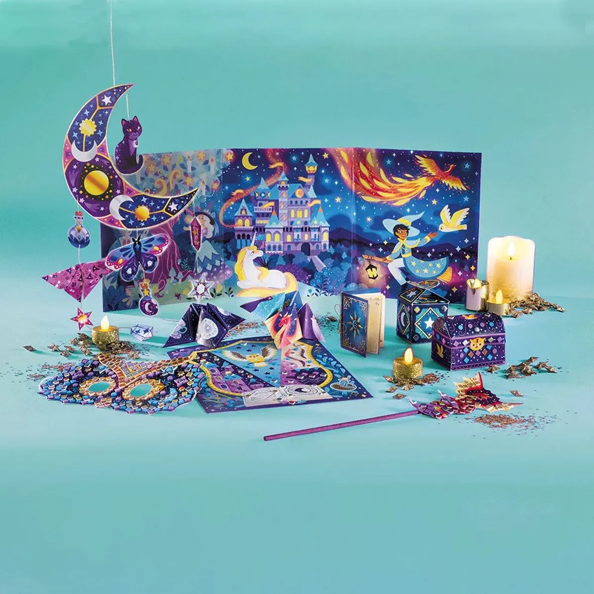 Janod Magic School Multi-Activiteiten Set - 8 Creaties - Multikleur - afbeelding 4 van 6
