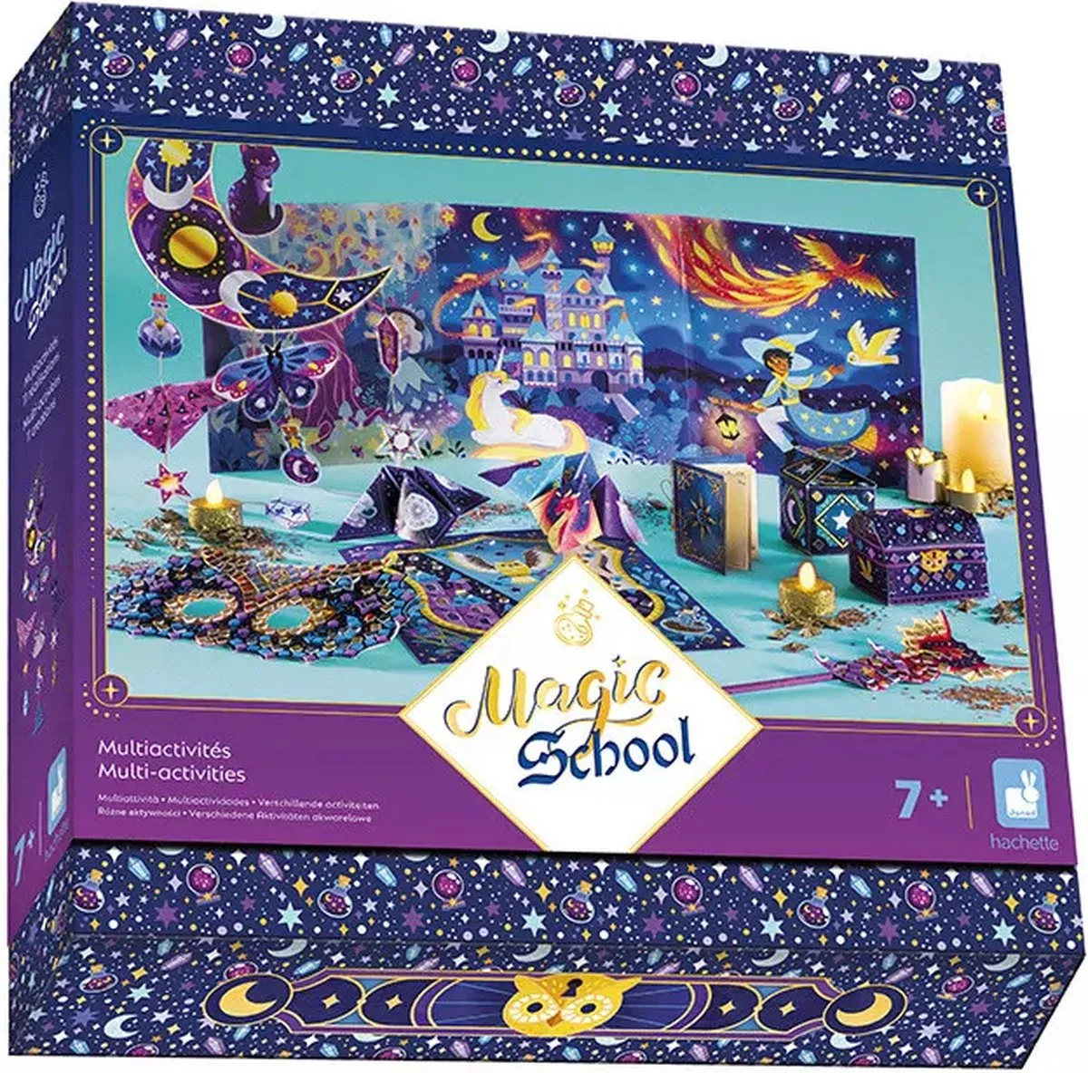 Janod Magic School Multi-Activiteiten Set - 8 Creaties - Multikleur - afbeelding 2 van 6