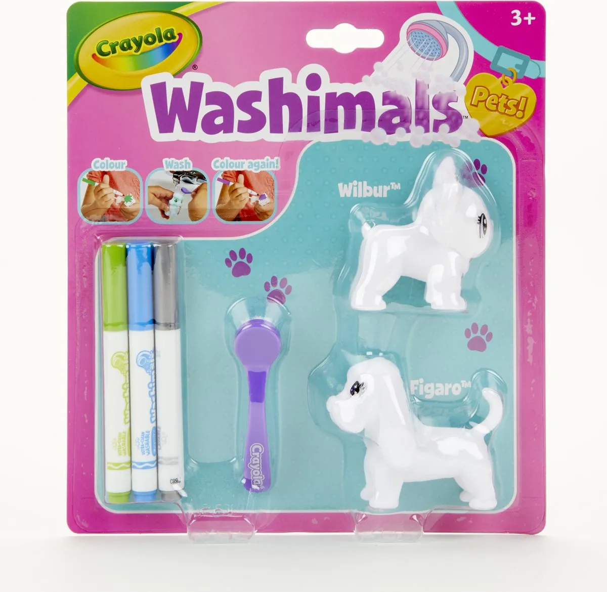 Crayola Washimals Uitbreidingsset Hond - Multi