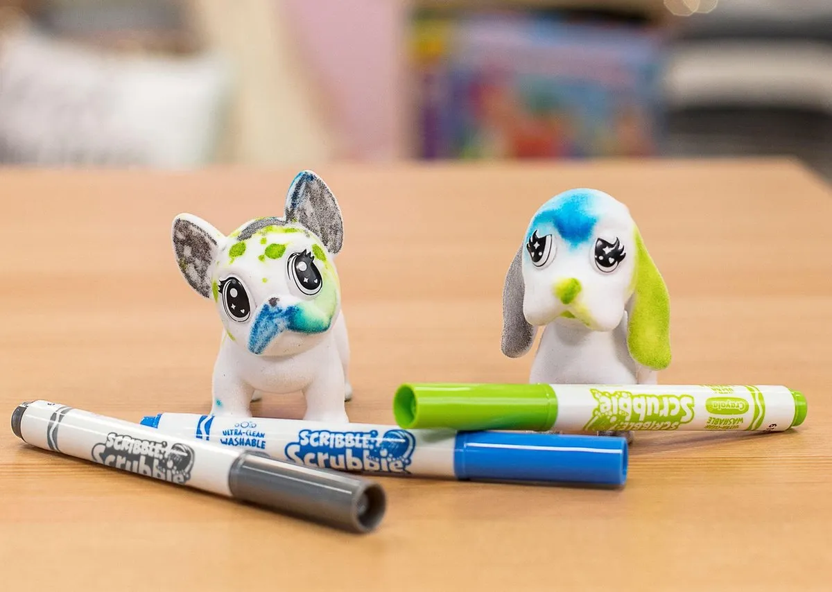 Crayola Washimals Uitbreidingsset Hond - Multi