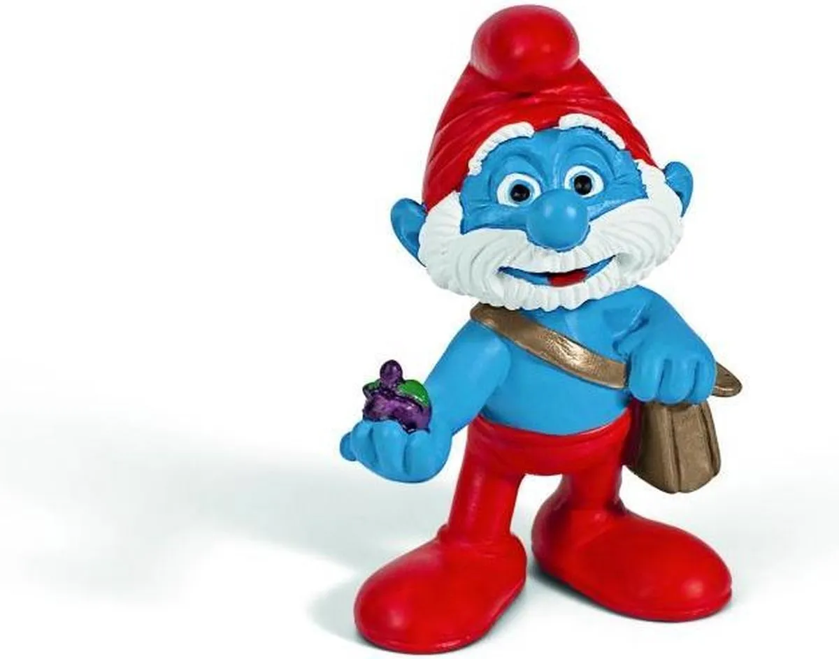 Schleich De Smurfen Grote Smurf Met Tas 20729