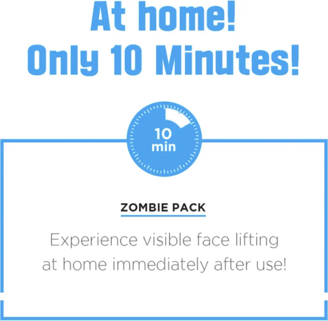 Skin1004 Face Lift Peeling Zombie Box - 8 Behandelingen 16g