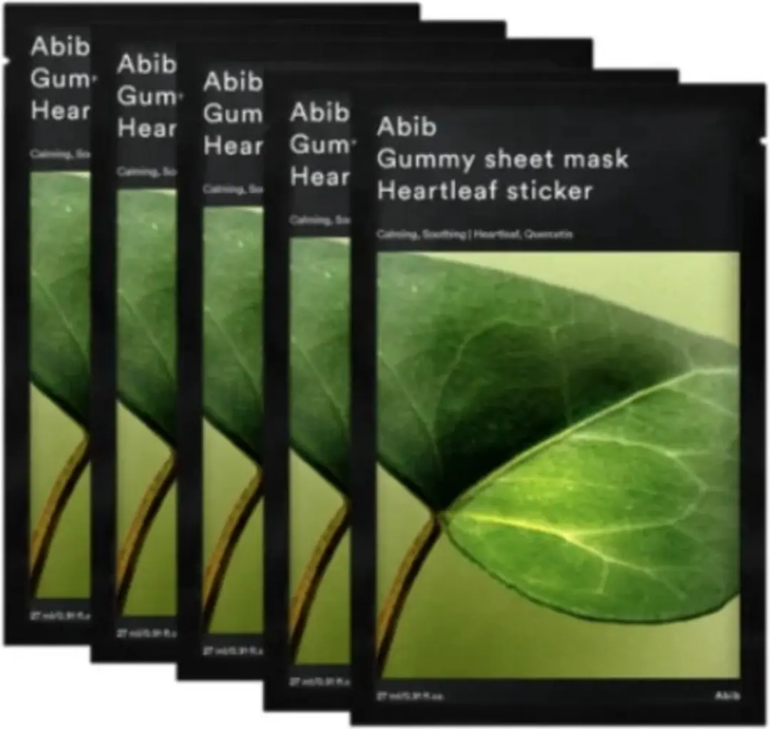 Abib Gummy Sheet Mask Heartleaf Sticker