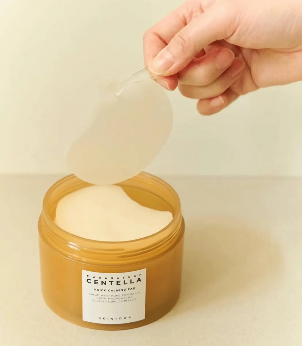 Skin1004 Madagascar Centella Quick Calming Pad 130ml - 70 Stuks