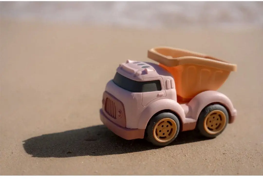 Little Dutch Kiepwagen Roze 17cm - afbeelding 3 van 6