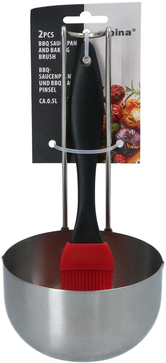 Alpina BBQ Sauspan en Borstel - afbeelding 2 van 6