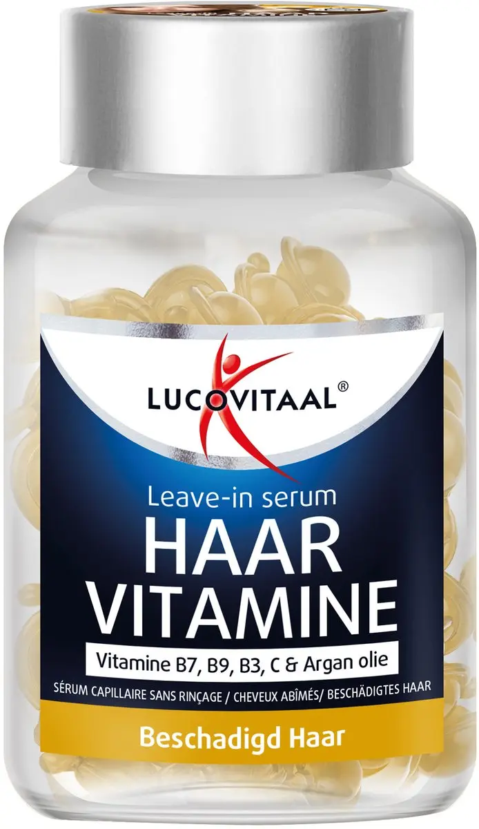 Lucovitaal Haarvitamines Beschadigd Haar 25 Capsules