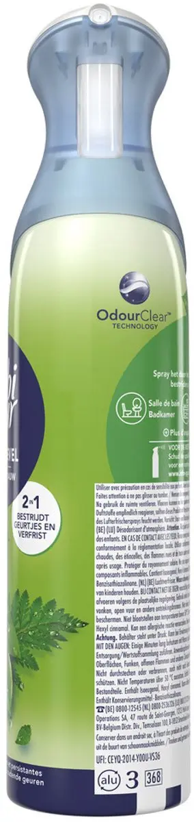 Ambi Pur Luchtverfrisser Spray Ochtend Dauw 185ml - afbeelding 4 van 6
