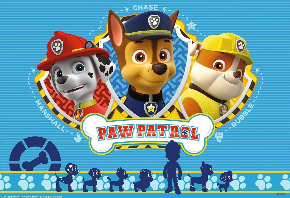 Ravensburger Paw Patrol Puzzel - 2x 12 Stuks Multicolor