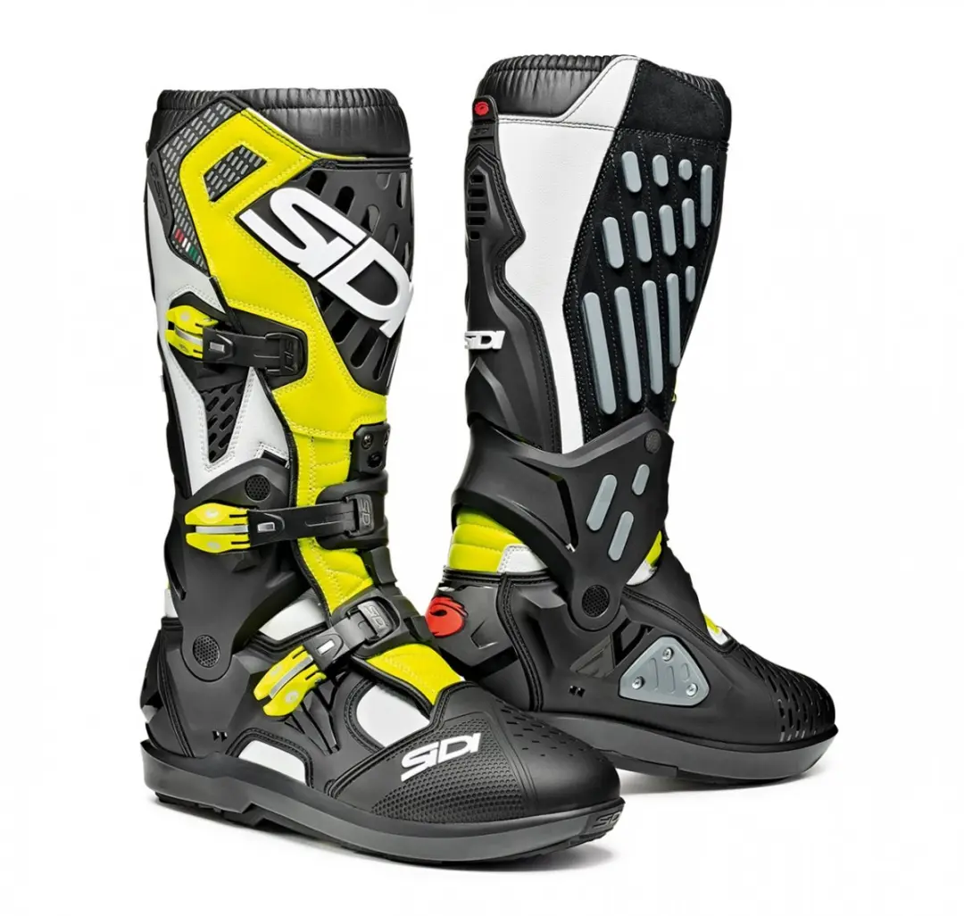 Sidi Atojo SRS Wit Zwart Fluo Geel