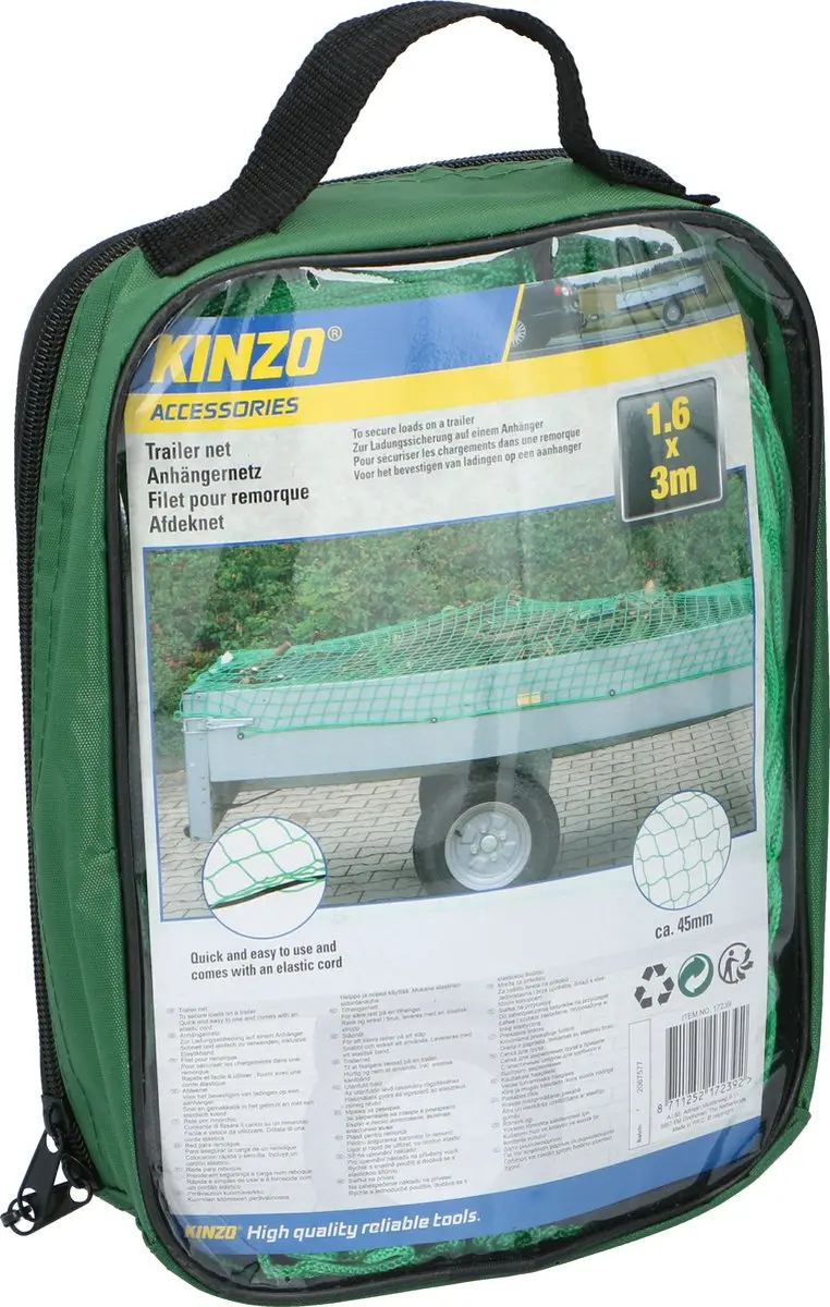 Kinzo Aanhanger Afdeknet