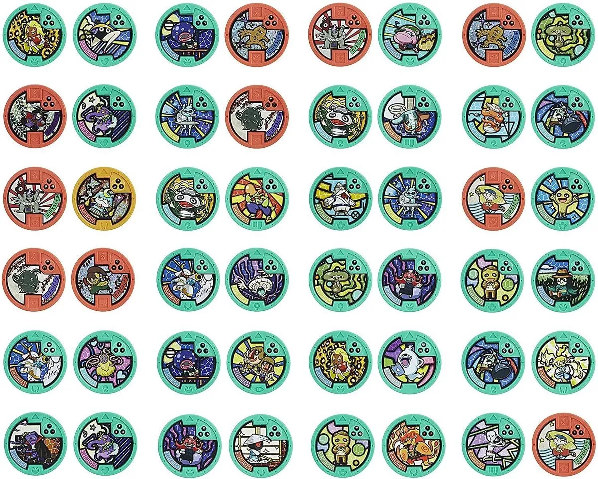 Hasbro Yo-Kai Watch Yo Motion Blind Bag Medal Serie 4 - Divers - afbeelding 2 van 6