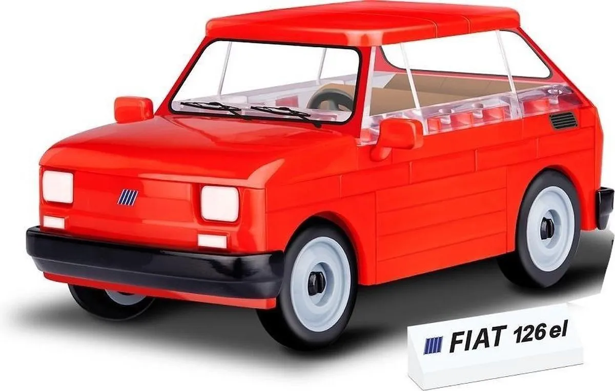 Cobi Youngtimer Fiat 126el Bouwpakket 1:35