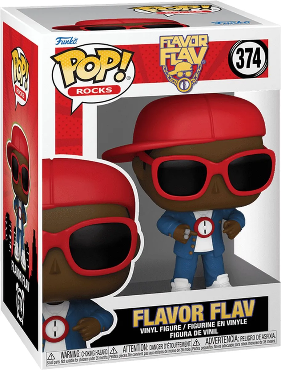 Funko Pop! Flavor Flav 75307 - Meerkleurig
