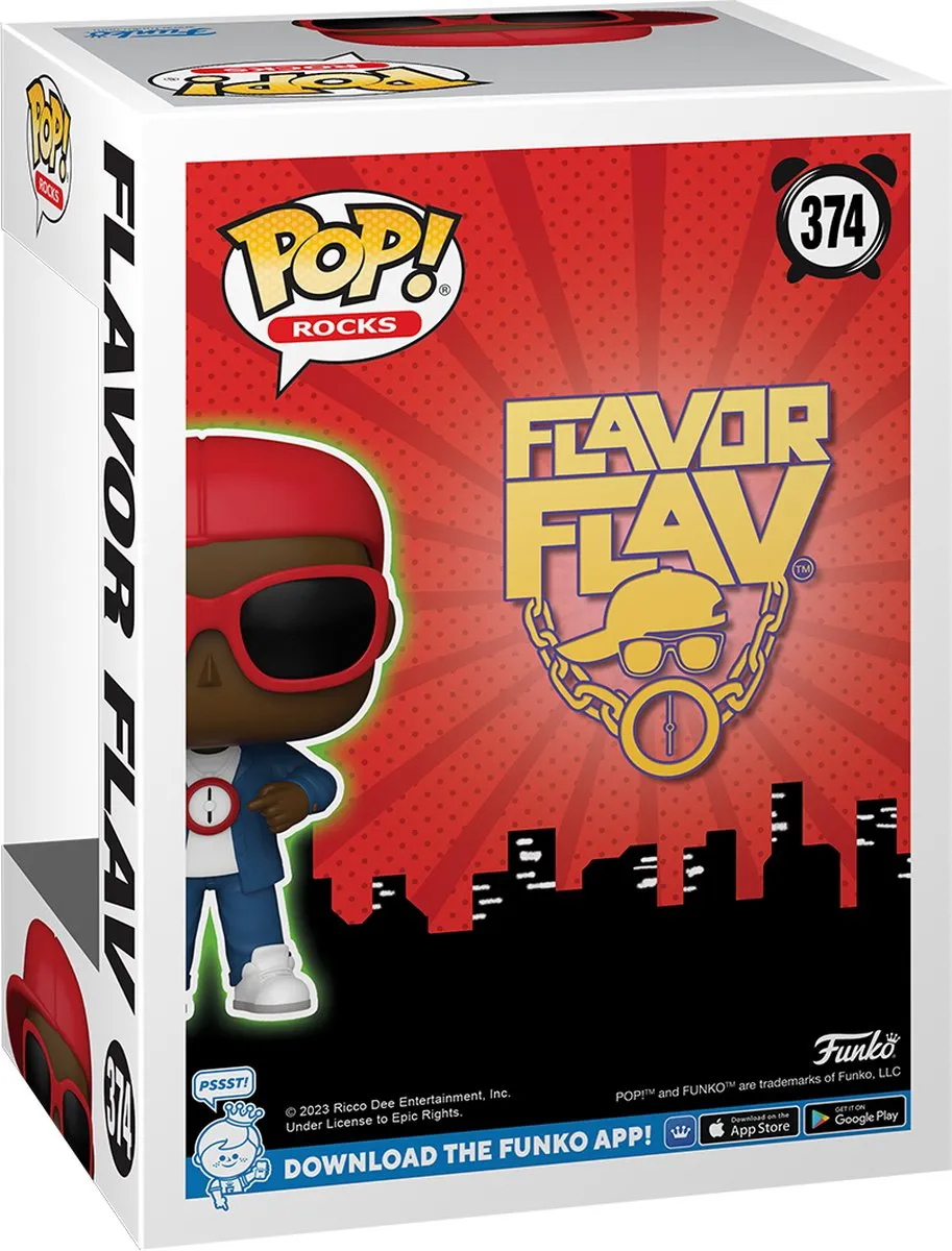 Funko Pop! Flavor Flav 75307 - Meerkleurig