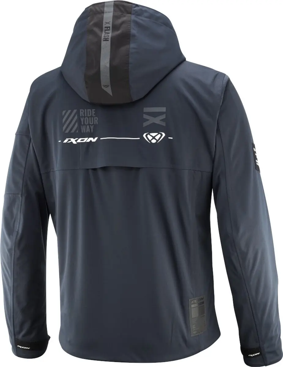 IXON M-Quarter Motorjas - Marineblauw/Zwart - 2XL