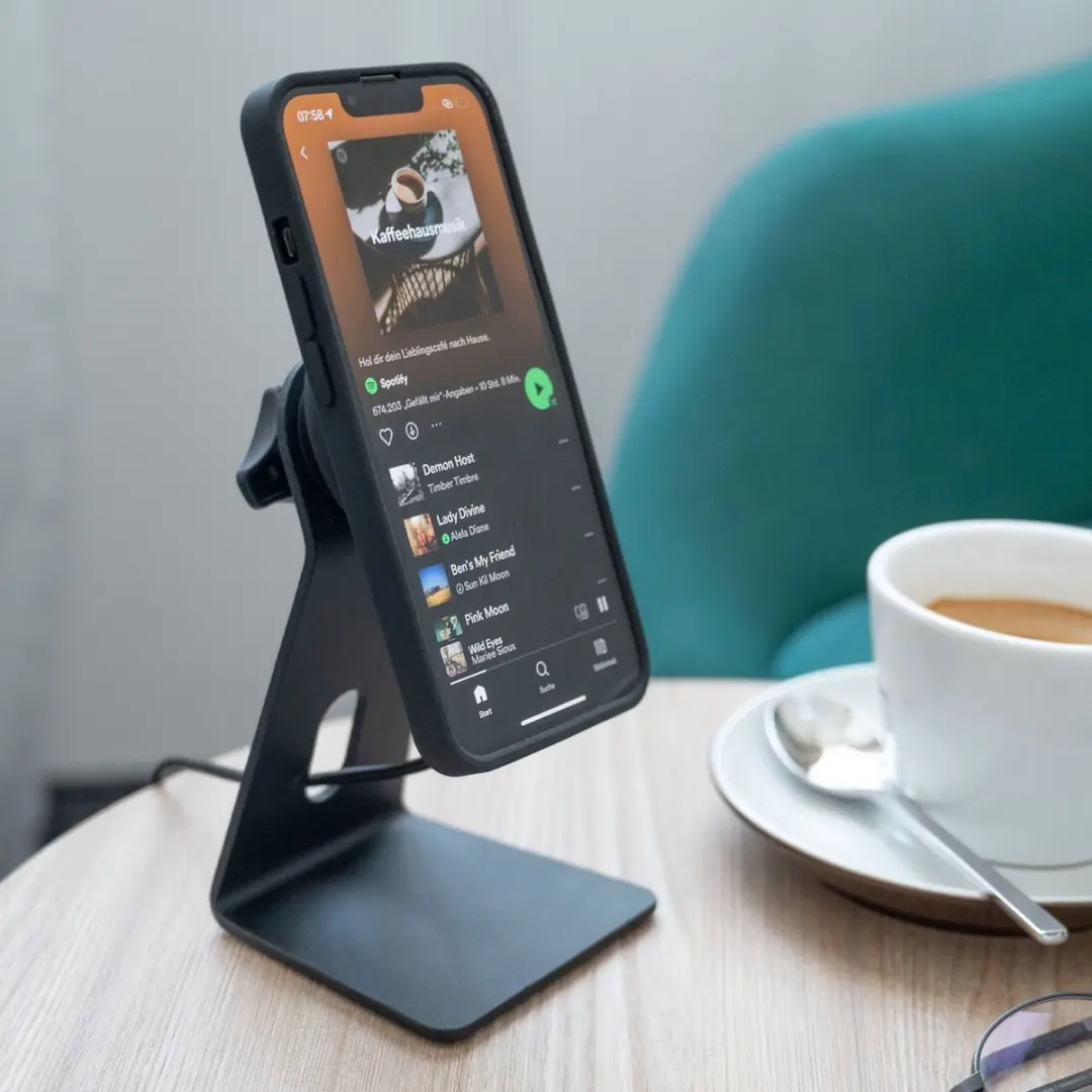 SP Connect Charging Office Stand SPC+ 145355230 - Universeel - Zwart